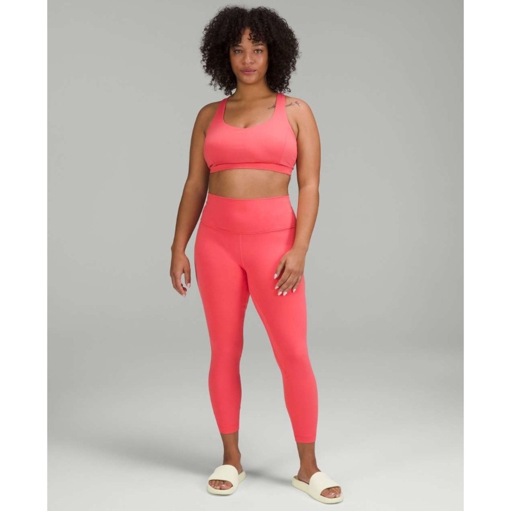 Lululemon‎ Align High-Rise 25" Leggings Nulu Yoga Pants Raspberry Size 6 LW5CTCS